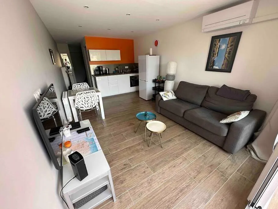 Elegant Studio 4P Neuf 2 *, Piscine, Mer A 150M Bandol Frankrig
